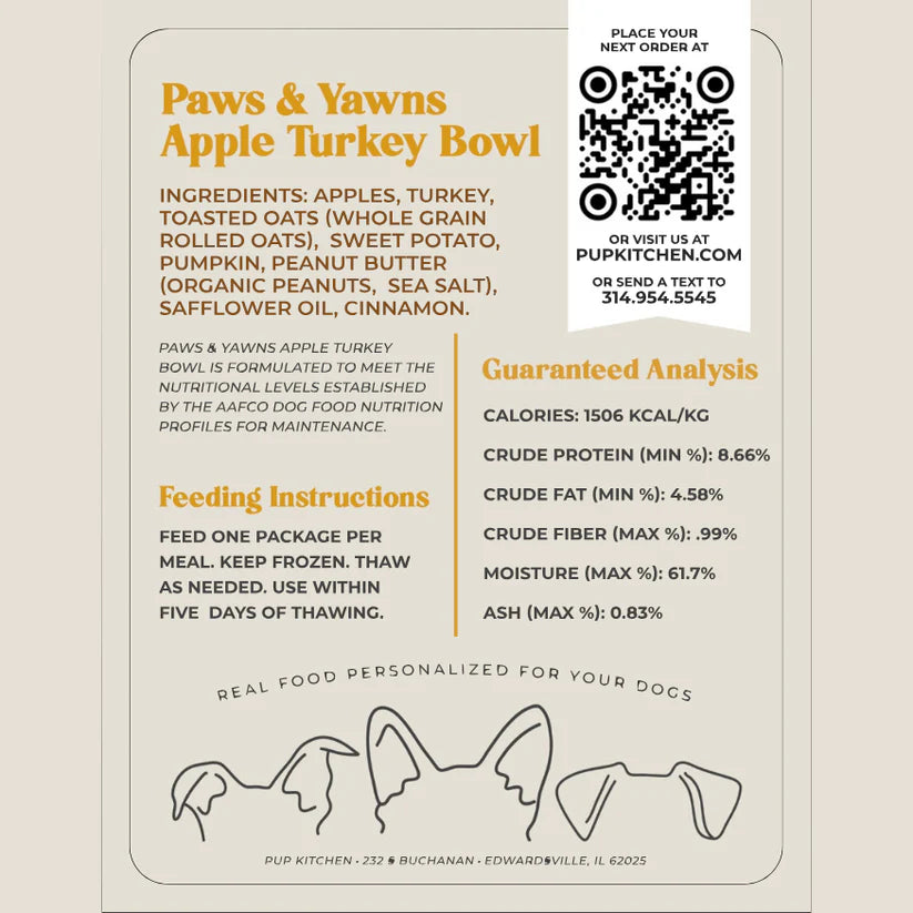 Pup Kitchen Frozen Meals