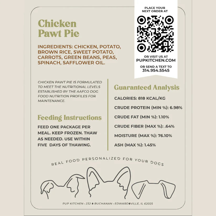 Pup Kitchen Frozen Meals
